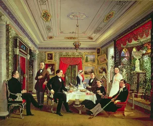 At the Tea Table